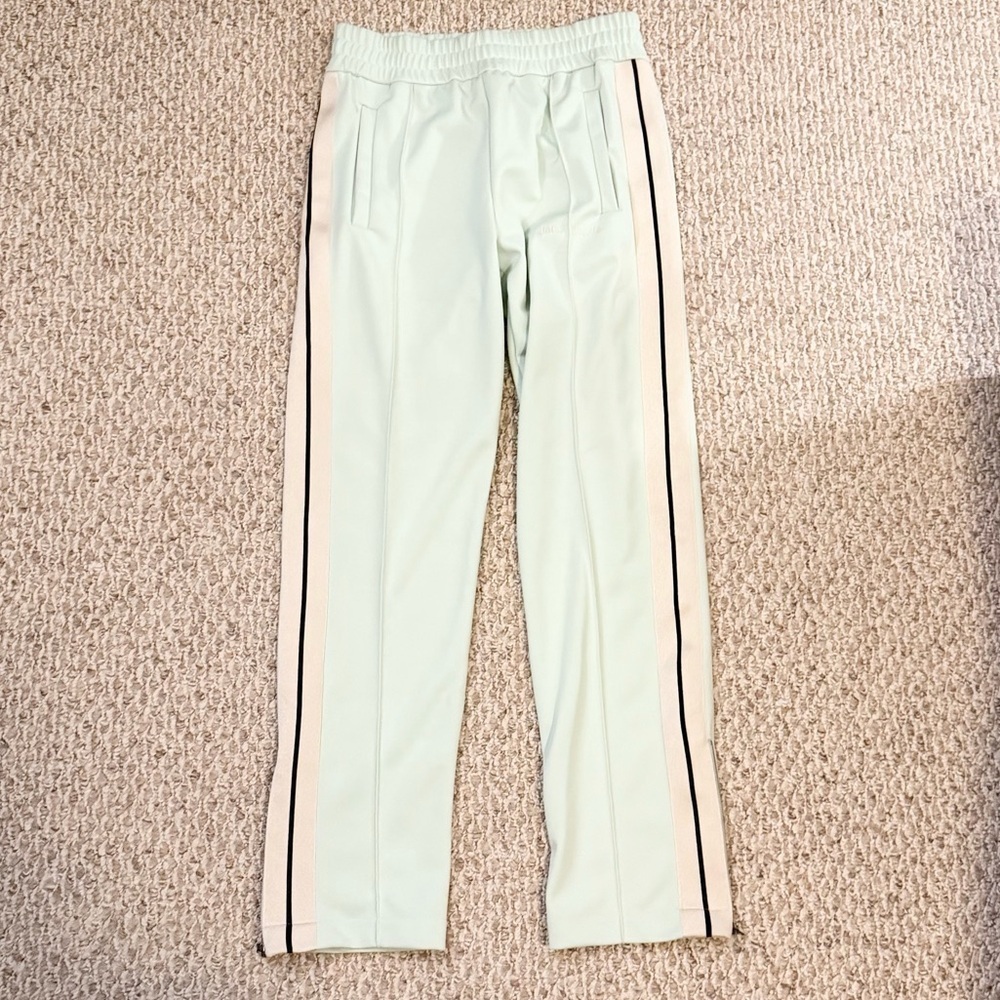 LIKE NEW Palm Angels Men’s Classic Logo Striped Track Pants